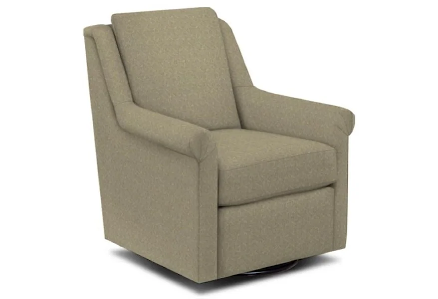Becca Swivel Chair by England at Esprit Decor Home Furnishings